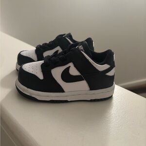 Nike Black and White Retro Sneakers